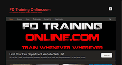 Desktop Screenshot of fdtrainingonline.com