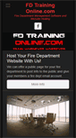 Mobile Screenshot of fdtrainingonline.com