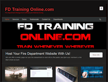 Tablet Screenshot of fdtrainingonline.com